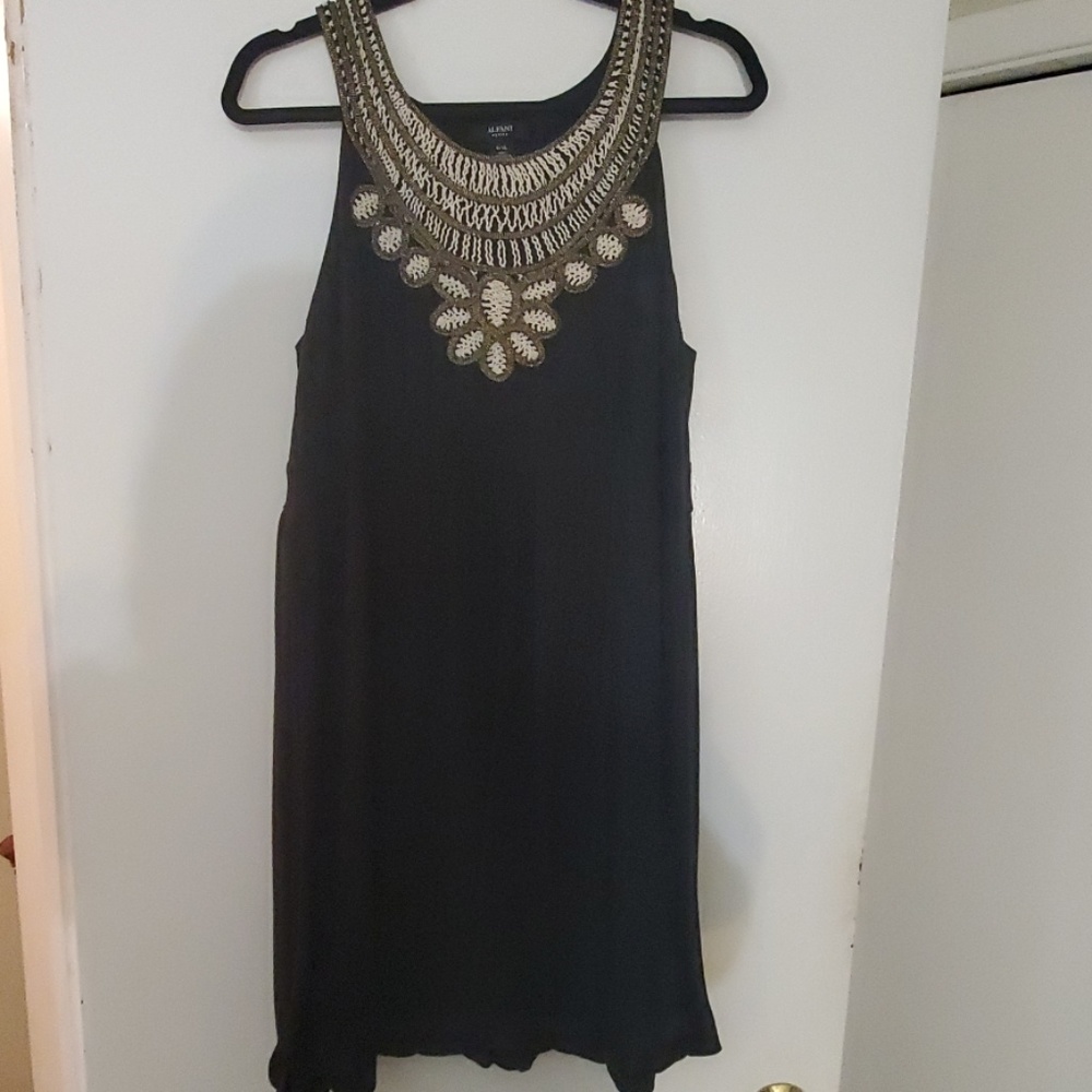 Alfani black sleeveless dress